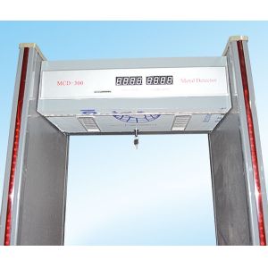 Remote Control Multi Zone Walkthrough Metal Detector Used For Train Station