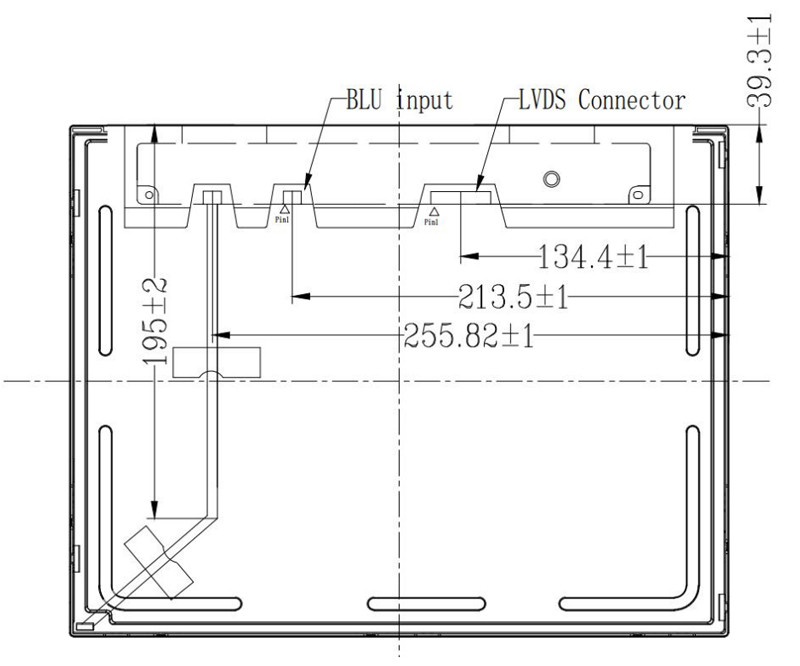 Sunlight Readable 15 Inch Industrial TFT Display 1000 Nits LVDS 1024x768 Pixel