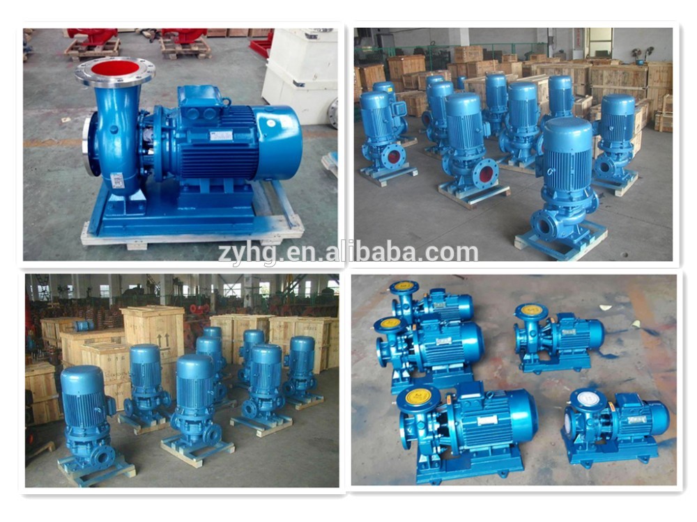 ISG Vertical Centrifugal Chemical Pump Single Stage Single Suction Centrifugal Pump