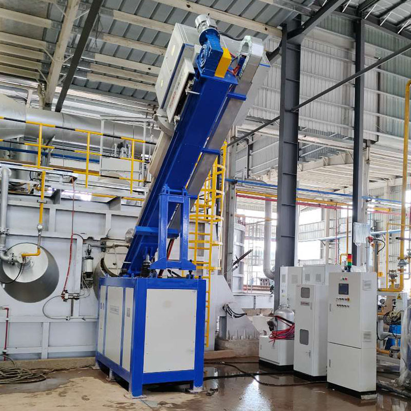 Flux Injection Machine Low Oxygen Content Aluminum Casting At High Temperature