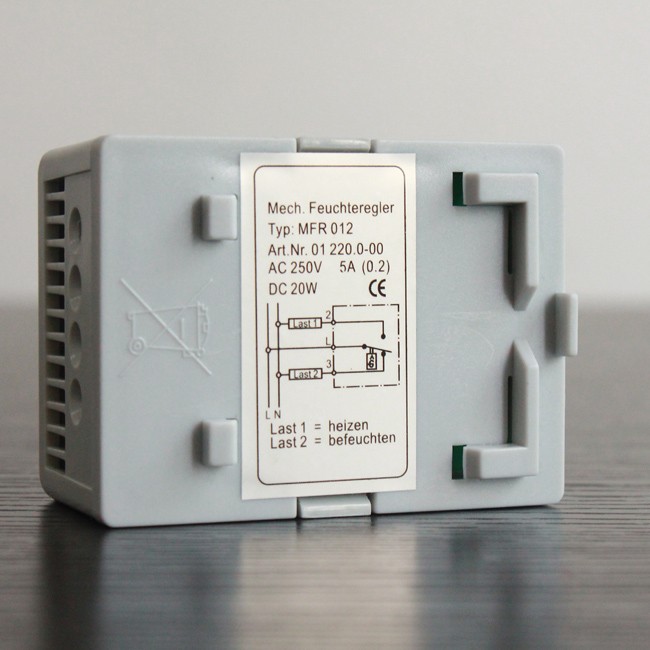 30 to 95% RH Din Rail Mechanical Hygrostat MFR012