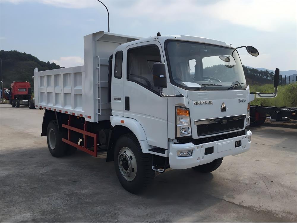 CIMC iron or steel Low Price light dump truck perfect for transporting lighter loads of loose material Used Tipper Dump Truck