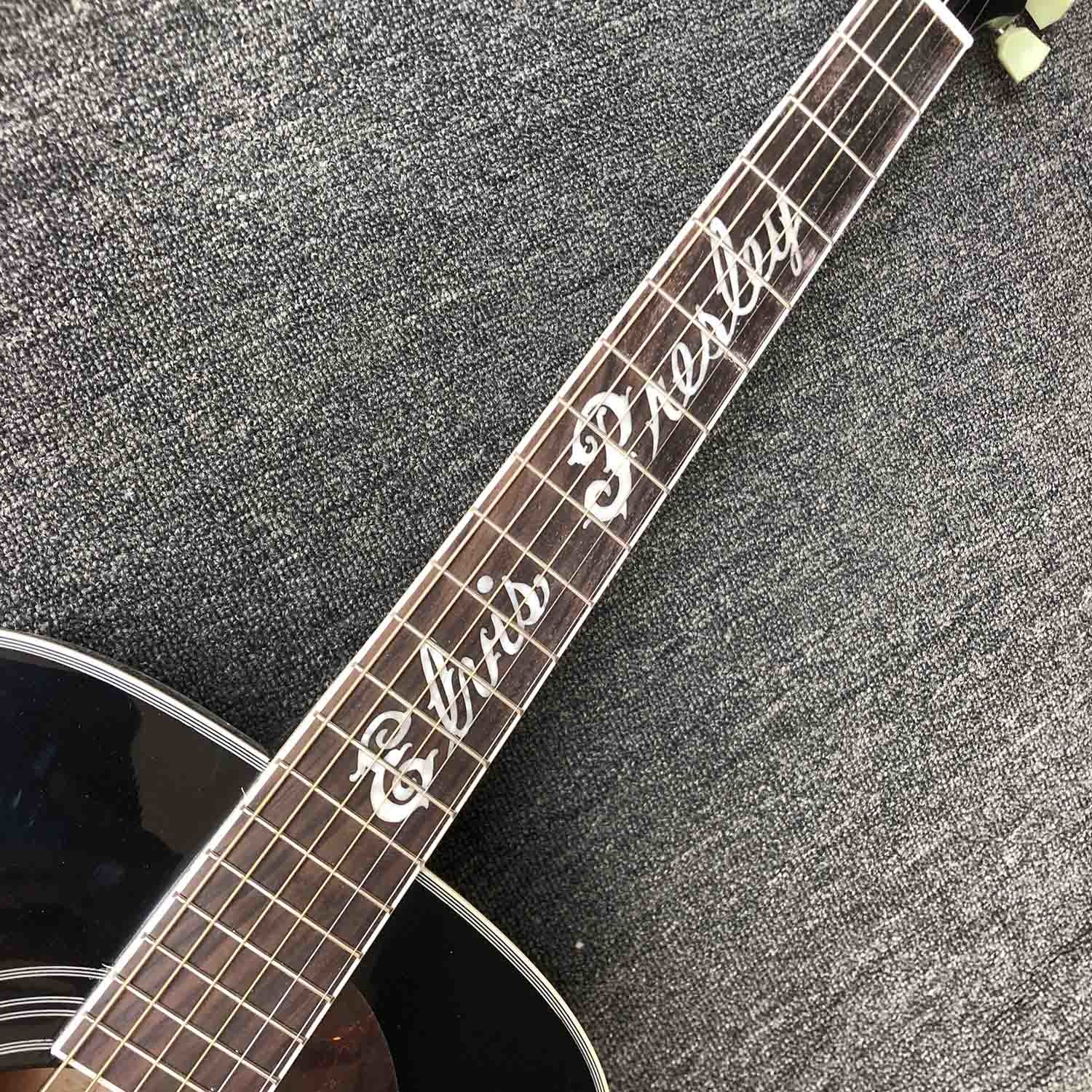 Custom GIBSON STYLE Elvis Presley Dove Acoustic Guitar