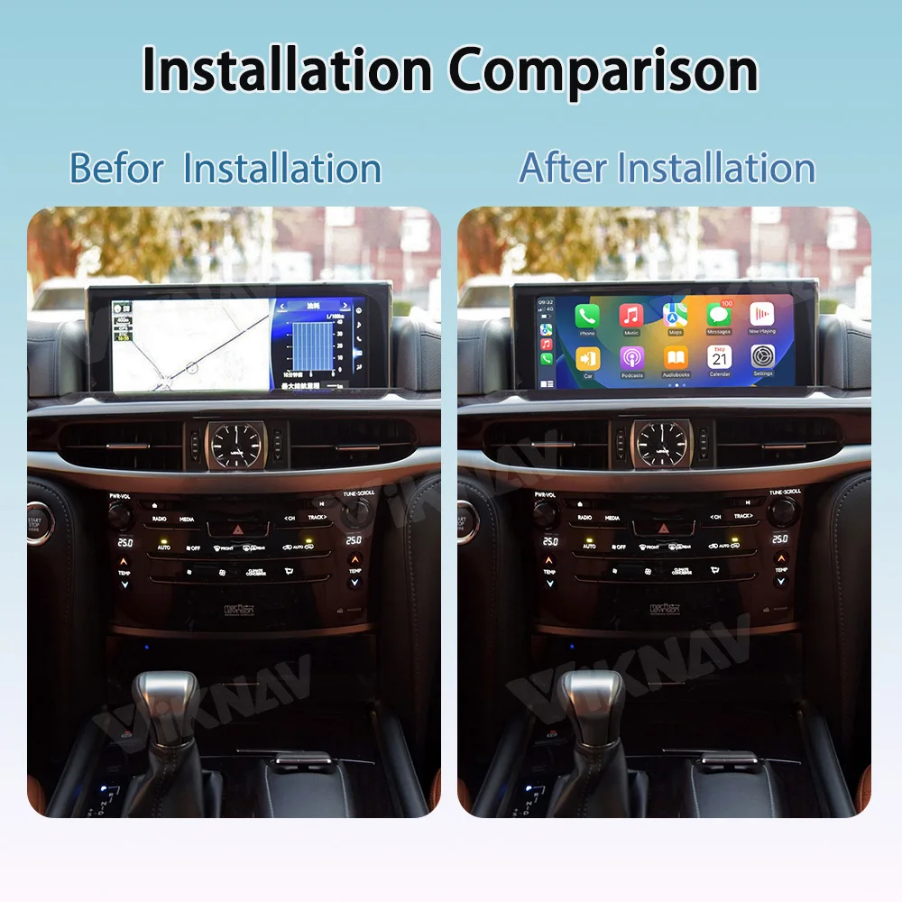 Lexus LX570 2016-2021 Linux Android Interface Box Replacement Auto Parts
