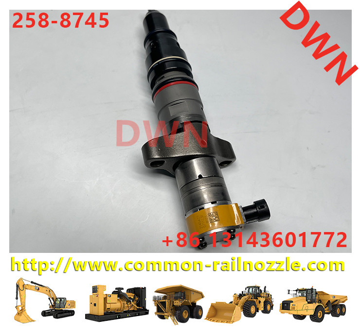 258-8745 Common Rail Excavator Fuel Injector For 324D 325D 329D 330D 336D Excavator