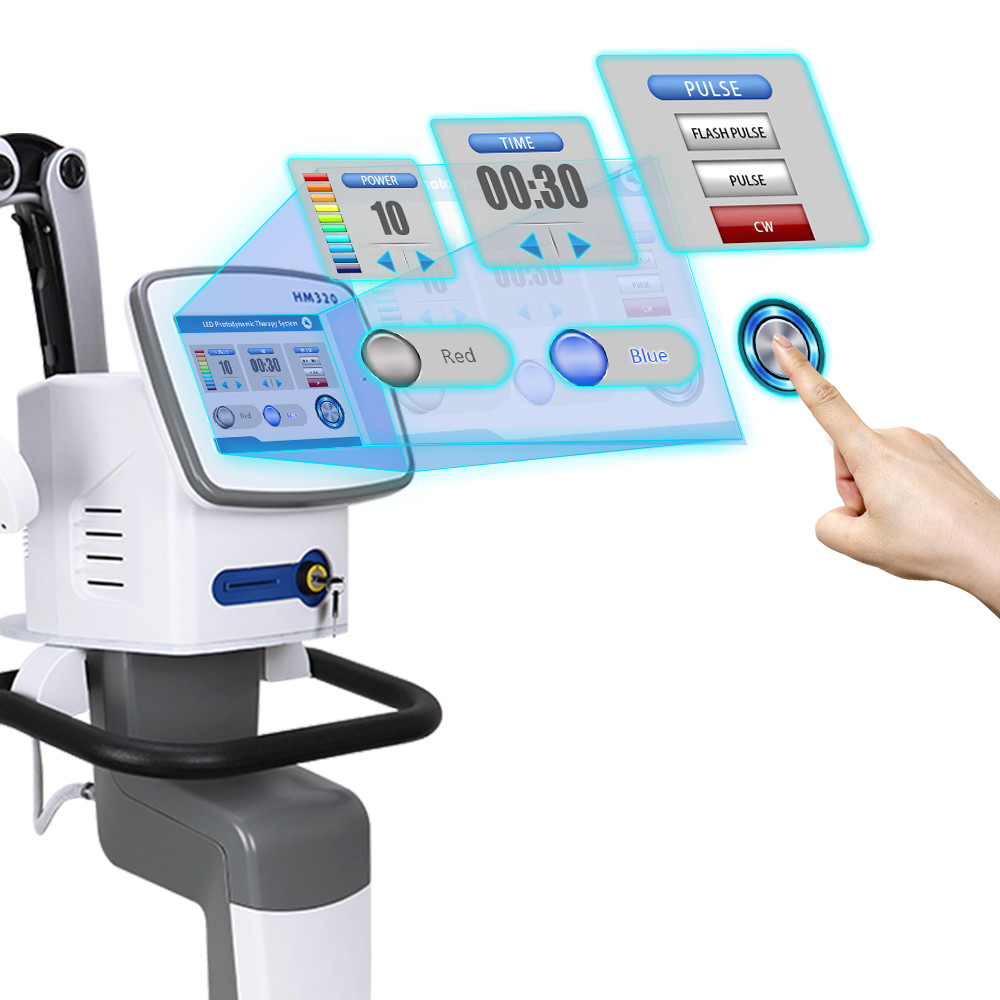 PDT LED Light Therapy PDT Machine Red Light Therapy Infrared For Acne Skin Rejuvenation