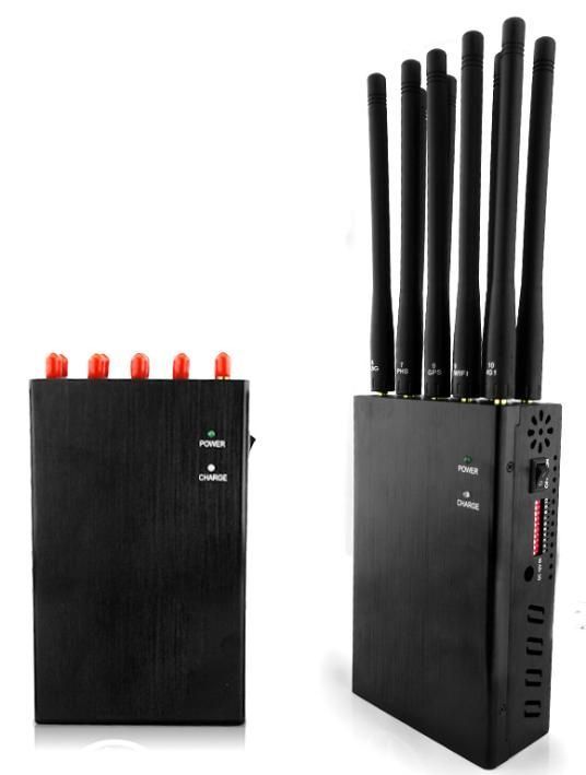 Portable10 / 12 Antenna Cell Signal Jammer
