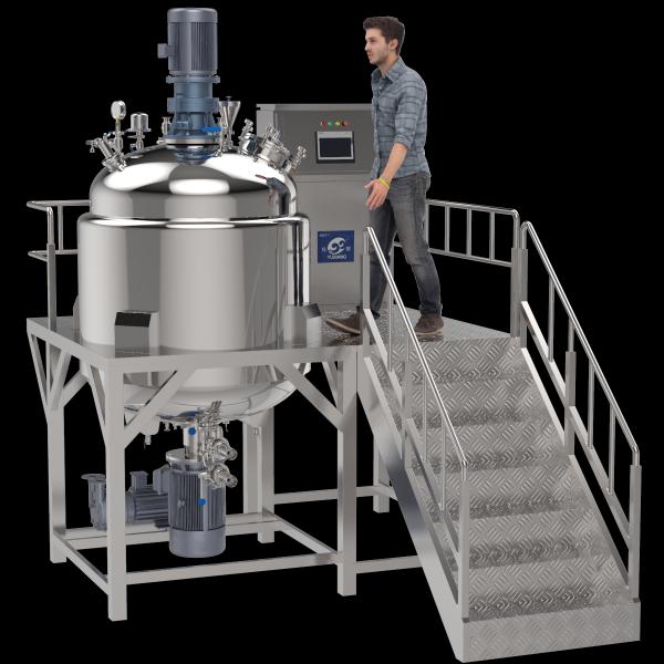 200L300L Detergent Mixing Machine Liquid Soap Making Machine Shampoo Mixing