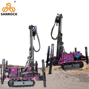  Portable Water Well Drilling Rigs Hydraulic Bore hole 260m Deep Well Drilling Equipment Manufactures