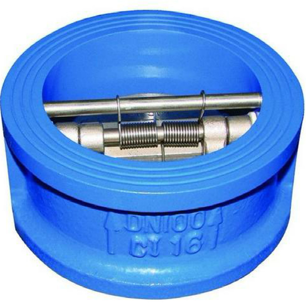 jis din asme wafer type duo dual check valve