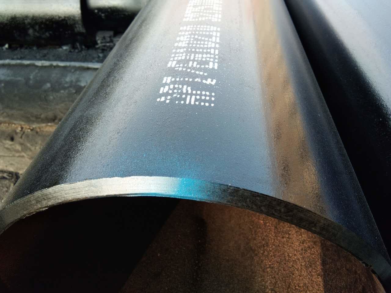 DIN 2458 1422mm Longitudinal Submerged Arc Welded Pipes