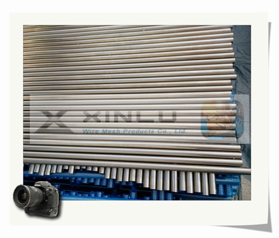 Triangle Wire Mesh Pipe No Sharps LCG AISI 304 Wire Wrap Tube