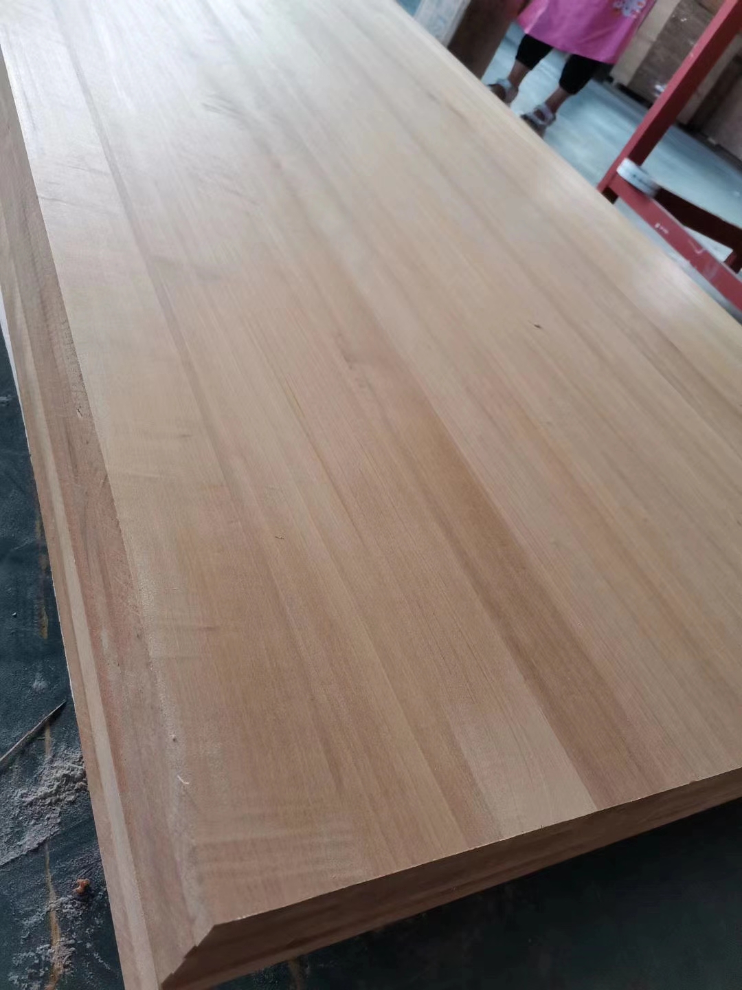 Customized Wooden Moulding Solid Wood Timber Paulownia Wood Board in Natural Color