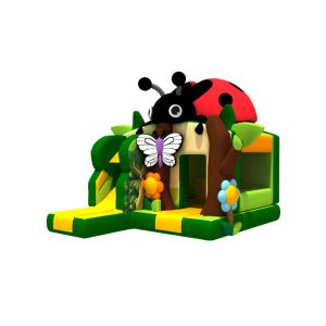 New Beetle/Ladybug Theme Inflatable Combos Bounce with Slide Colorful Inflatable
