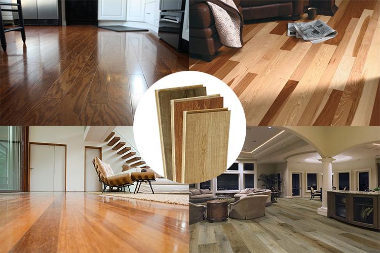 1900/1860/2200/RL mm Length Floating Multi-Layer Wood Flooring for Underfloor Heating