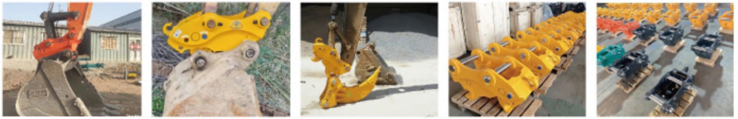 Excavator Hydraulic Coupler , Mechanical Quick Coupler For Mini Excavator