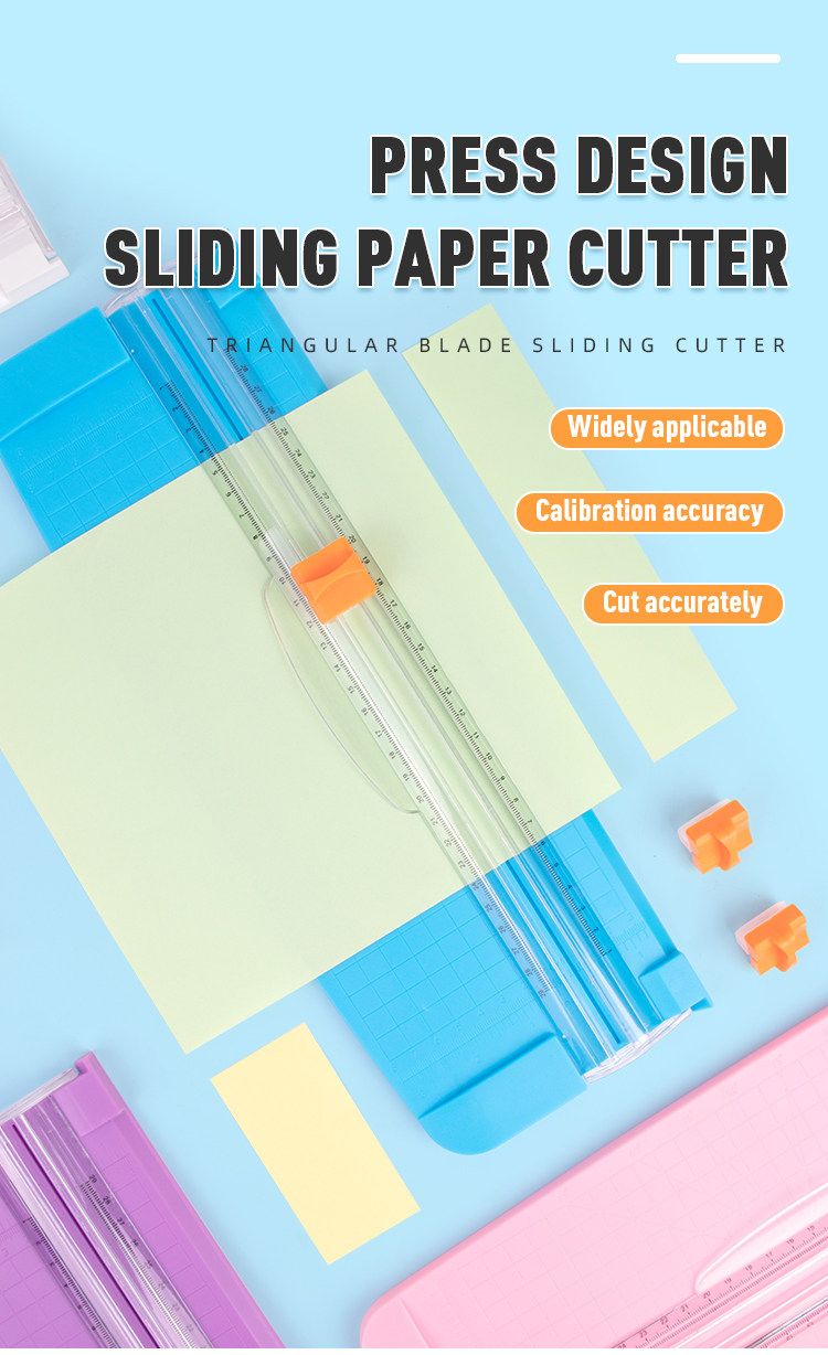 Versatile Manual A4 Paper Cutter Trimmer for Various Crafting Materials