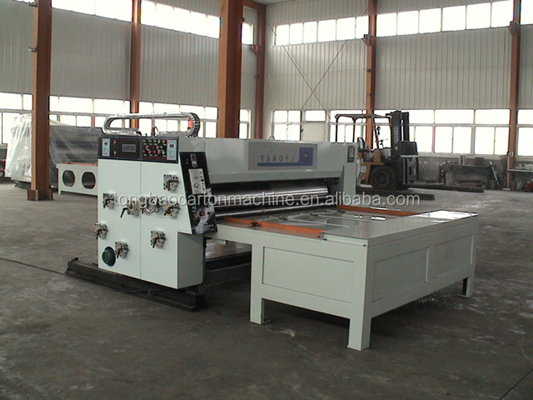 Semi-automatic Rotary Slotting Corrugated Box Machine with Customer Requirements