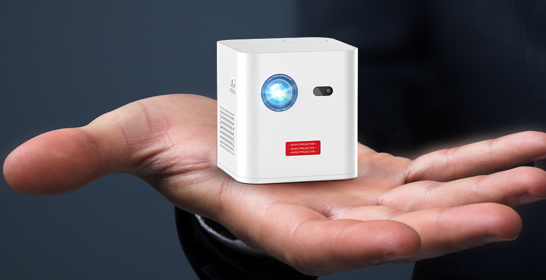Mini Pocket Android 4k DLP LED Projector For Home Outdoor Theater