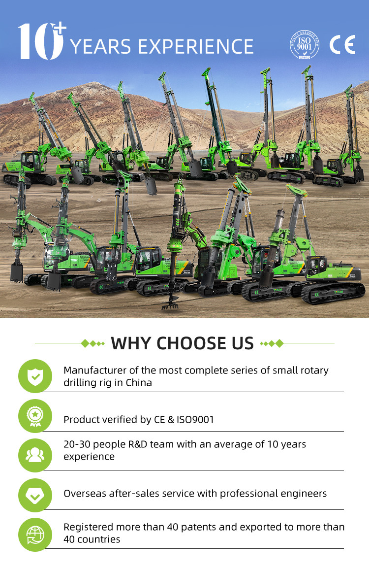 Piling Work Guaranteed KR150C Powerful Hydraulic Piling Rig with Cummins QSM11 Engine and 21 t or above Excavator Size