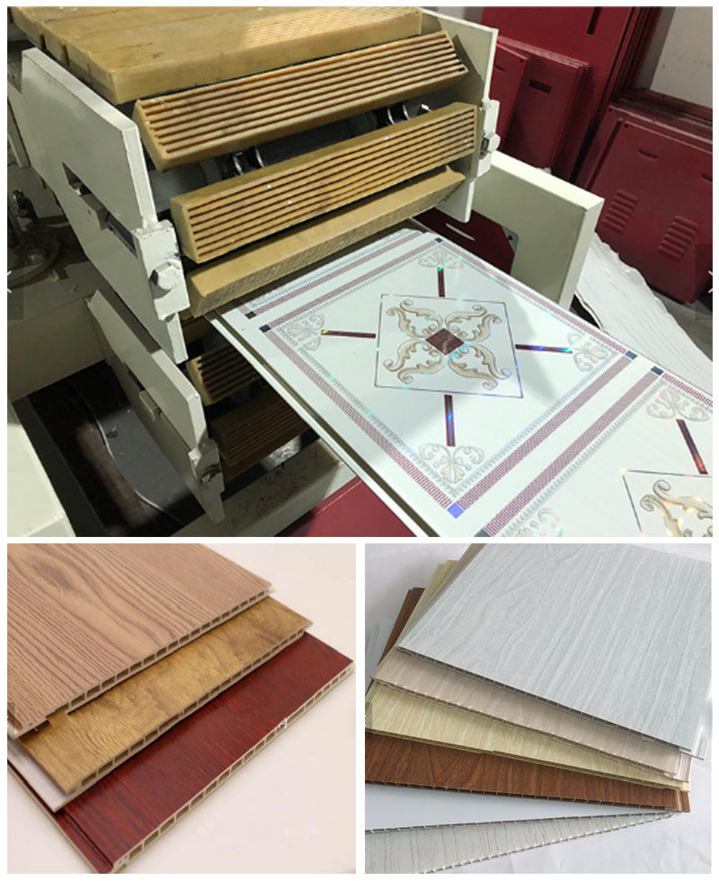 ABB Inverter PVC Ceiling Panel Extrusion Machine New PVC Sheet Extrusion Line