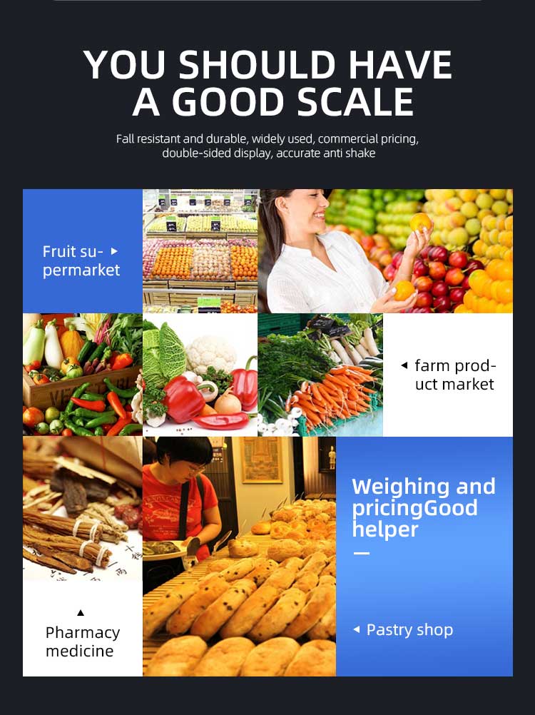 1g Accuracy ABS Material Digital Electronic Bench Scale with LED/LCD Display 40kg Capacity Customizable in Other Colors