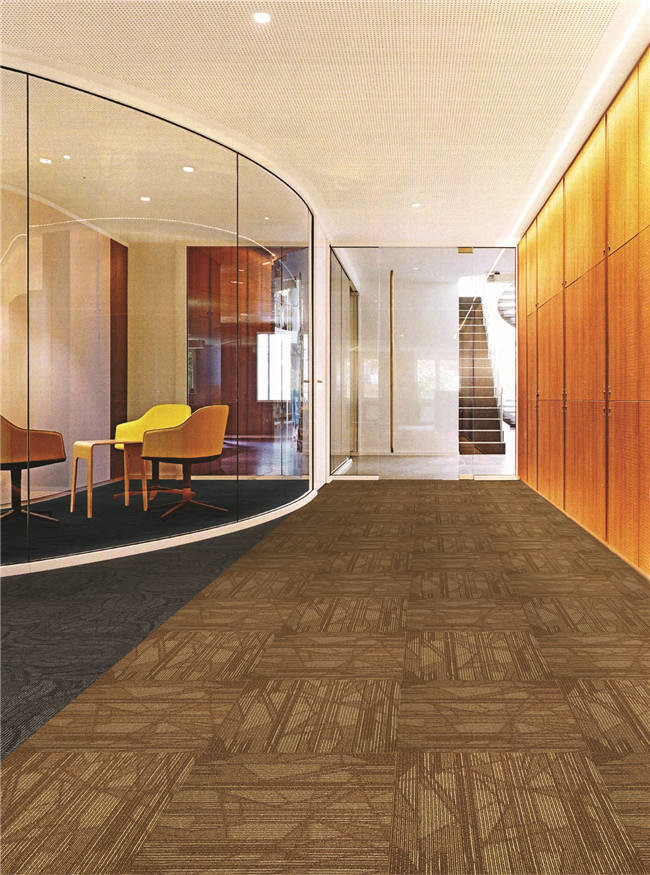 Roman - R65 Commercial Peel And Stick Carpet Tiles / Single Carpet Squares