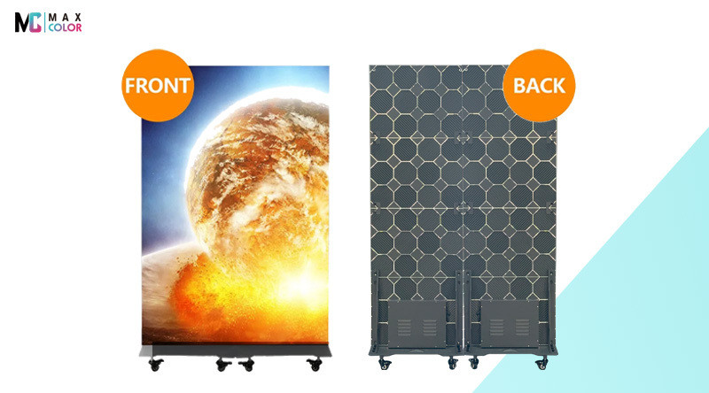 56KG P1.53 to P2.5 Indoor Poster LED Display IP31 -20~60℃ Long 100000H Life Time