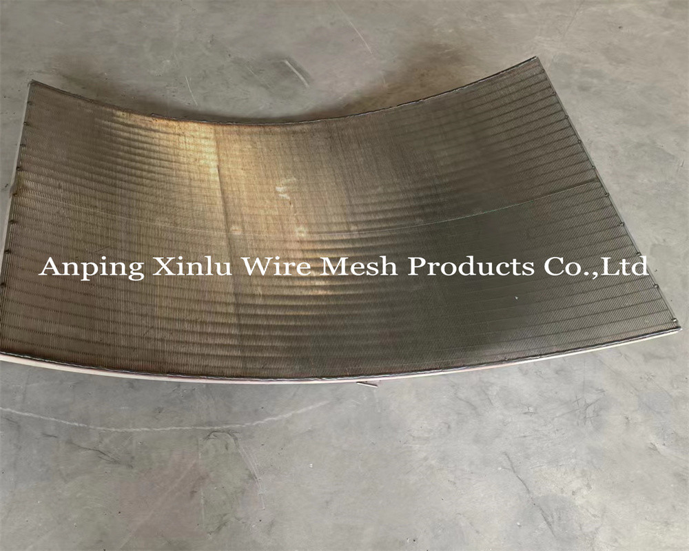 Vibrating Static Sieve Bend Screen 45 Degree Anti Rust For Industrial Filtering
