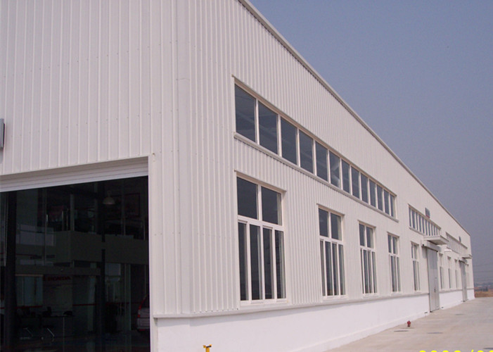 Honda Economic nice appearance fast installation prefab car showroom structure warehouse