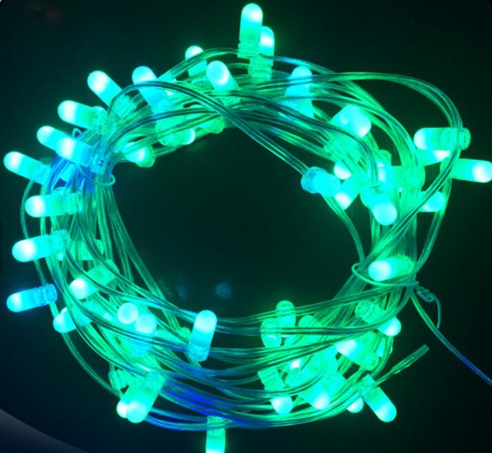 Low Voltage Powered Led String Lights pink color Christmas Led 100m Strings 666LED