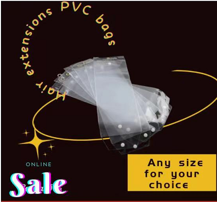 Silk Bags for Hair Extensions Custom Size Accepted 2023 Hair Bundle Packaging Bags