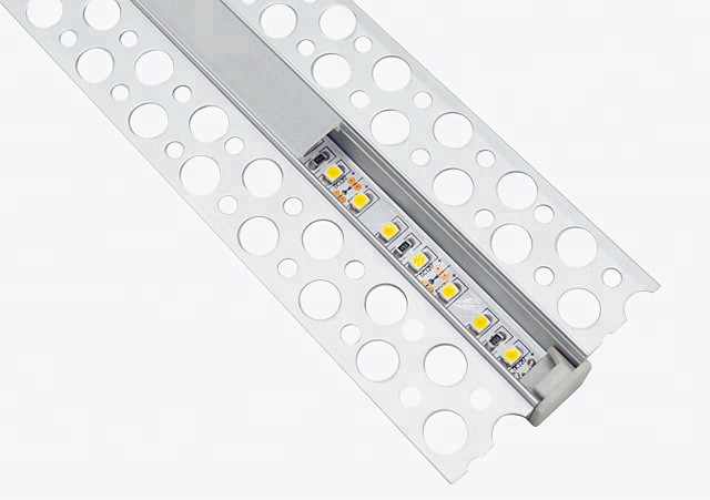 Ceiling Linear Light Led Aluminium Profile CNC Extrusion For Furniture