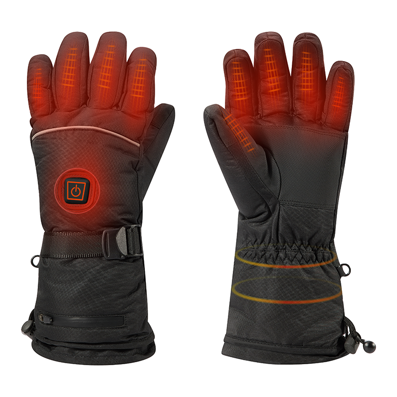Winter Motorcycle Ski Battery Rechargeable Electric Heated Gloves
