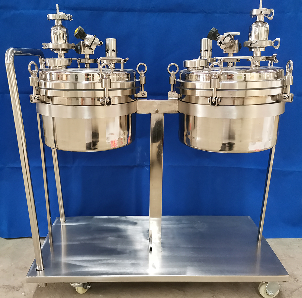 SS304 Stainless Steel Sustainable Clamp Yeast Propagation Tank for Brewery Yeast Growth