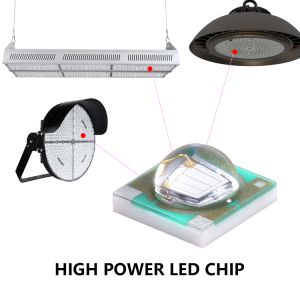 Sanan SMD3535 LED Chip 3W 4W White Ceramic Substrate 120° Viewing Angle