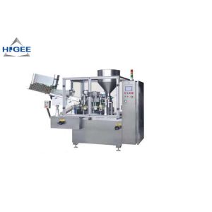 Manual Toothpaste Tube Filling Machine Convenient With Plc Control System