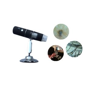 China Black Silicon Digital Wireless Video Dermatoscope Skin Scanner Connected to PC Or Phone Available on sale