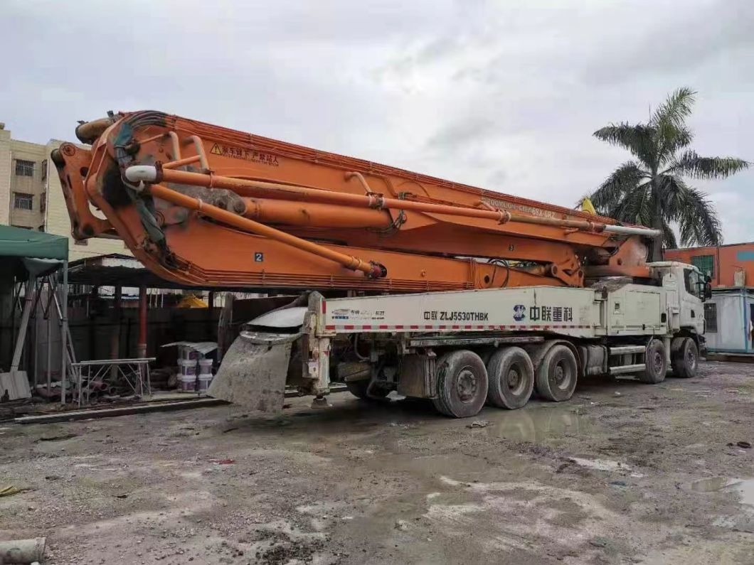 Factory Direct Zoomlion 63m 37m Concrete Pump Truck Actros 4141 Truck Mounted Pump