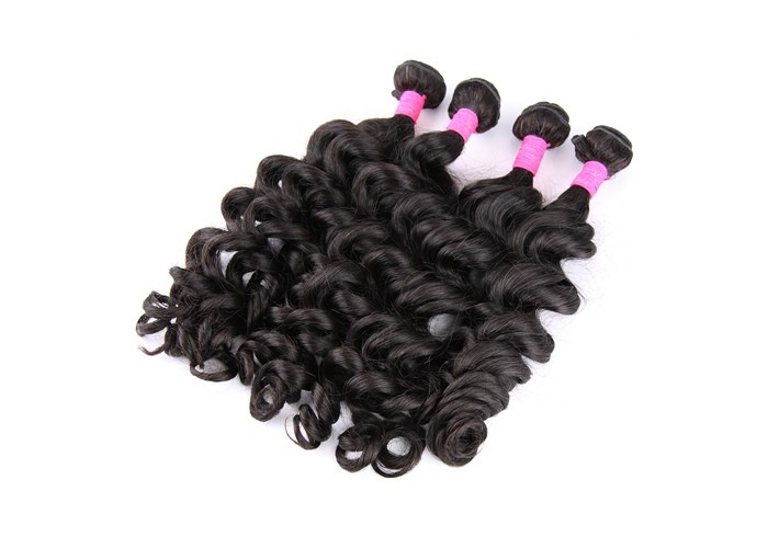 GZ Hot Beauty Grade 6A Virgin Hair , Brazilian Human Hair Weave