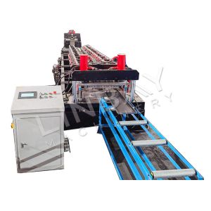 Galvanized Steel Panel Pallet Rack Roll Forming Machine 0.8mm Step Beam