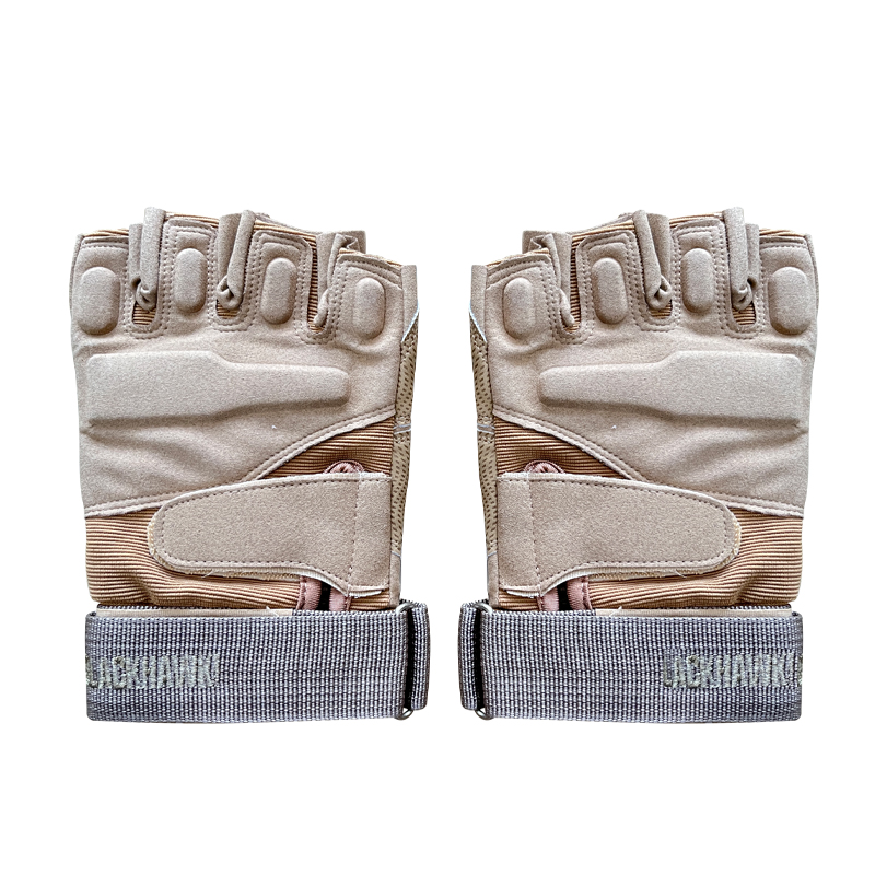 Maximum Protection Guaranteed Half and Full Fingers Gloves with Hard-Knuckle Design