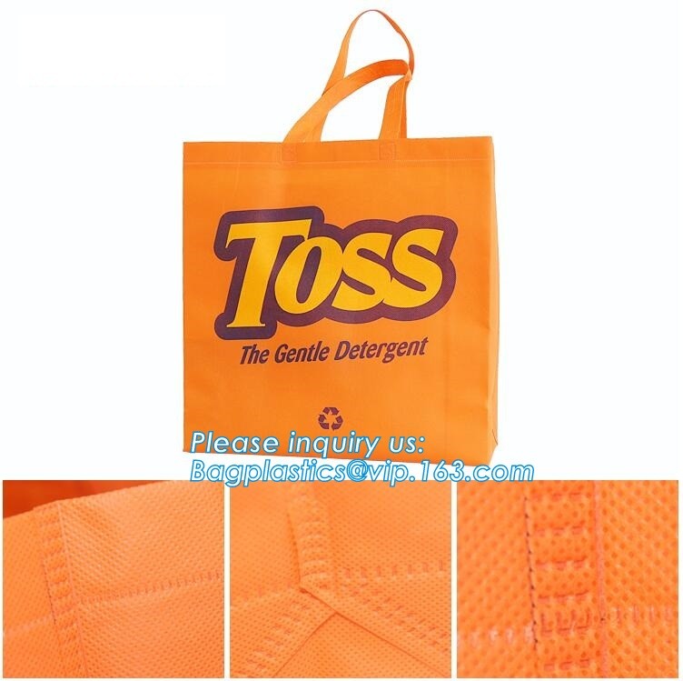 Wholesale factory custom fashion laminated non woven bag, Shopping printing fabric insulated foldable bag, custom pp non
