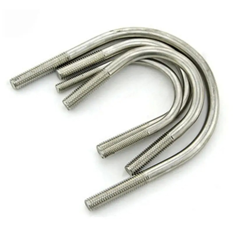 U-Bolt Hardware U Type Foundation Anchor Bolts Bay Bolt DIN3570 304 316 Stainless Steel