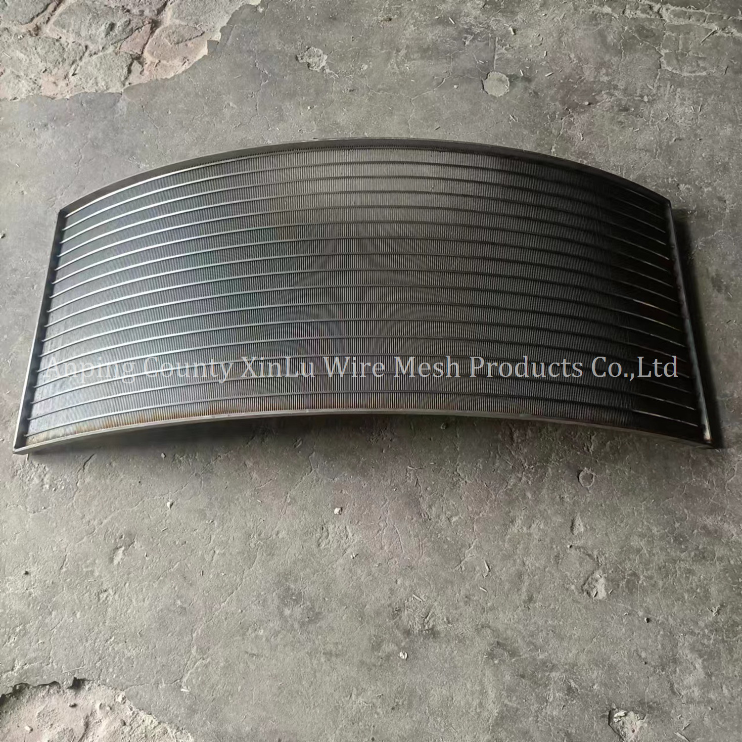 Vibrating Static Sieve Bend Screen 45 Degree Anti Rust For Industrial Filtering