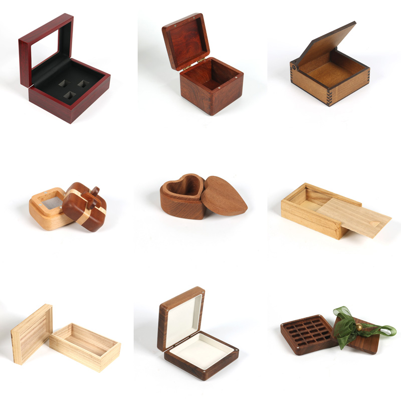 Custom Premium Wood Jewelry Box Storage Box Wooden Box Packaging