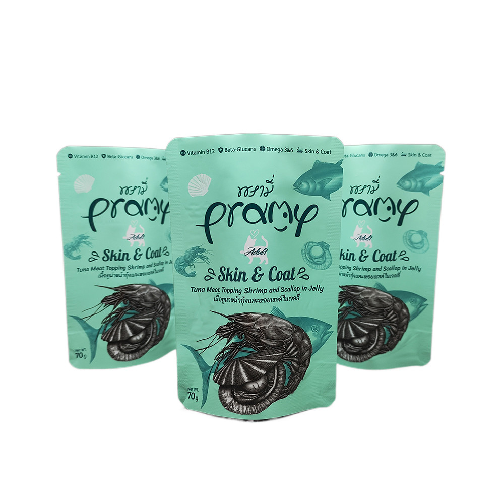 Glossy Retort Pouch Packaging In Any Color And Size Sauce Pouch Packaging