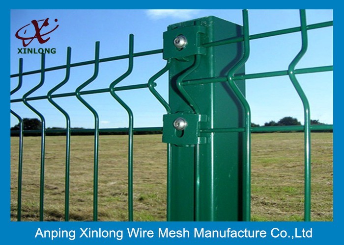 Hot dipped galvanized 3D bending welded wire mesh fence with cheap price