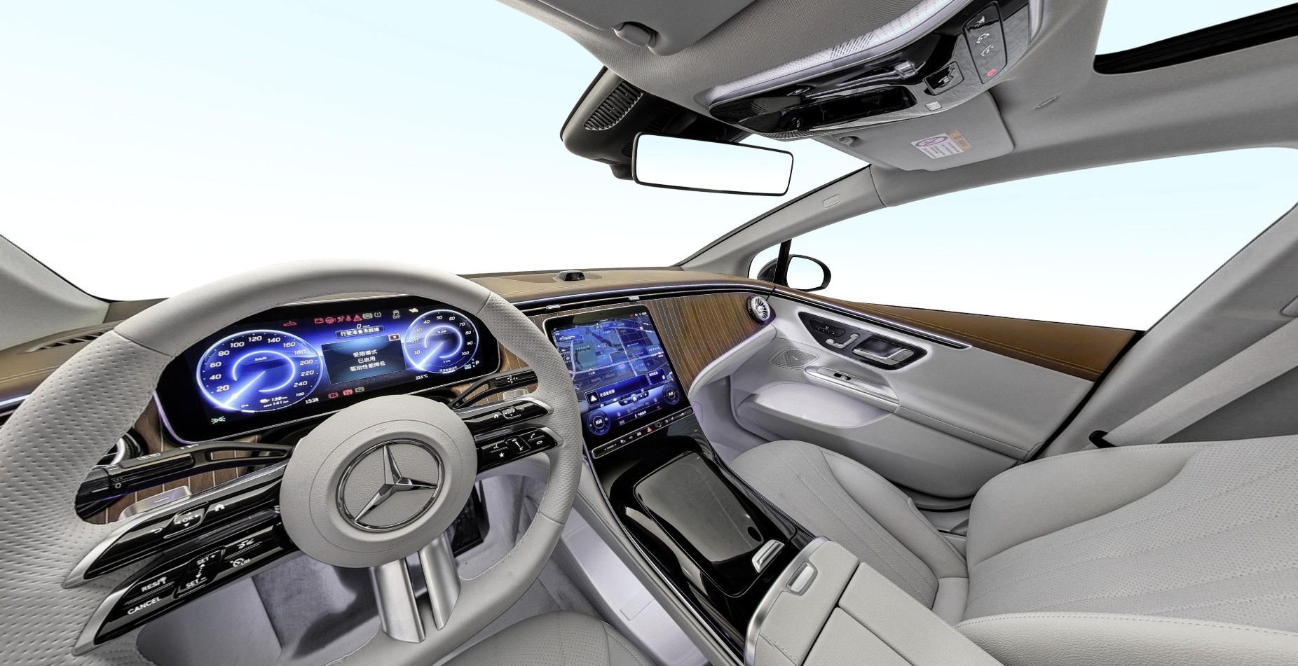 EQE 350 Mercedes Benz Electric Vehicle 5 Seats High Performance Electric Car 180km/h