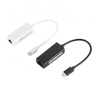 Plug and Play 100Mbps Gigabit USB Type C to RJ45 Ethernet Lan Network Adapter